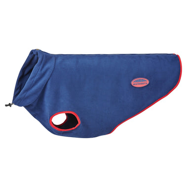 Buy Weatherbeeta Comfitec Navy/Red Fleece Zip Dog Coat | Online for Canine