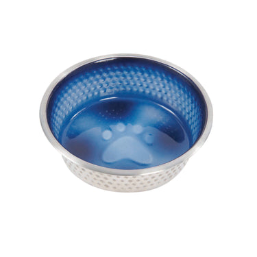 Buy Weatherbeeta Non-Slip Stainless Steel Shade Royal Blue Dog Bowl | Online for Canine