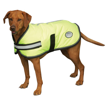 Buy Weatherbeeta Comfitec Reflective Parka 300D Yellow Dog Coat | Online for Canine