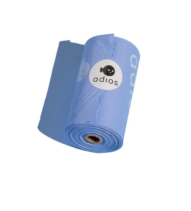 Adios Non Handle Poo Bags Single Roll