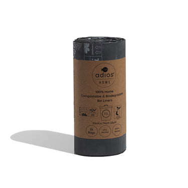 Buy Adios Compostable Tie Handle Bin Liners | Online for Canine