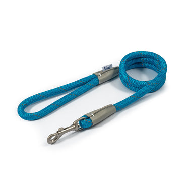 Ancol Viva Rope Snap Lead Blue