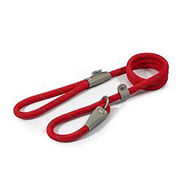 Ancol Viva Rope Slip Lead Red