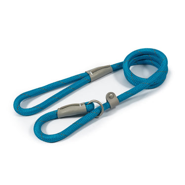 Ancol Viva Rope Slip Lead Blue