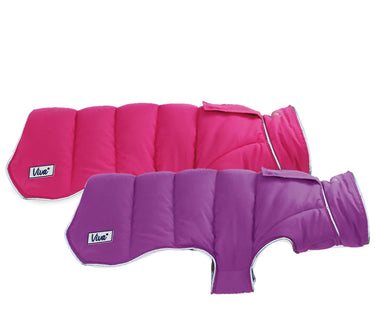 Ancol Viva Dog Coat Reversible Pink/Purple