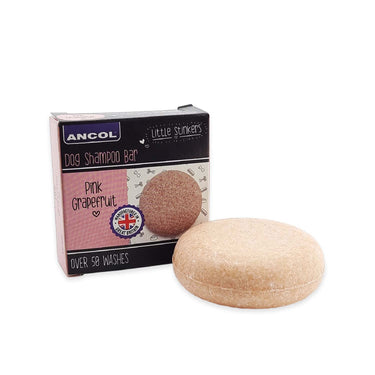 Buy Ancol Little Stinkers Dog Shampoo Bar Pink Grapefruit | Online for Canine