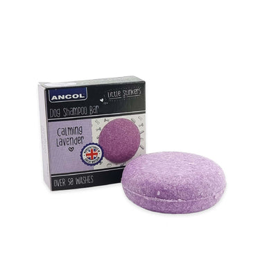 Buy Ancol Little Stinkers Dog Shampoo Bar Calming Lavender | Online for Canine