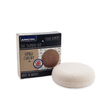 Buy Ancol Little Stinkers Dog Shampoo Bar Vanilla Cupcake | Online for Canine