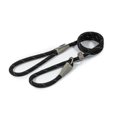 Ancol Viva Rope Slip Lead Black