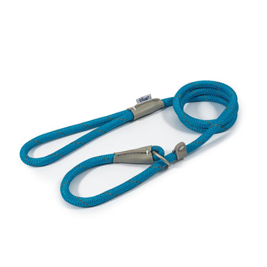 Ancol Viva Rope Slip Lead Blue