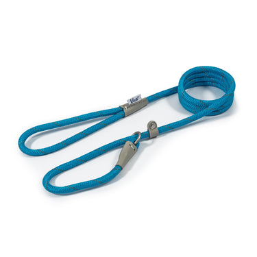 Ancol Viva Rope Slip Lead Blue