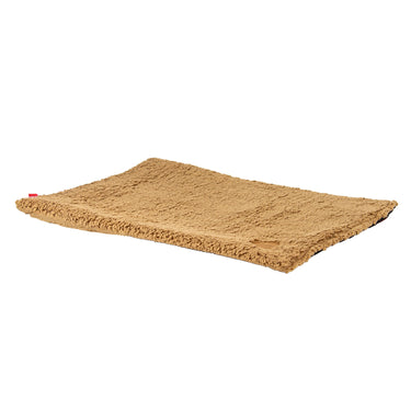 Ancol Sleepy Paws Flat Pad Teddy Fleece Beige