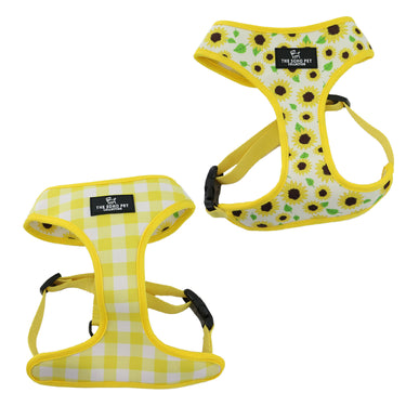 Ancol Soho Pet Harness Reversible Sunflower/Yellow Check