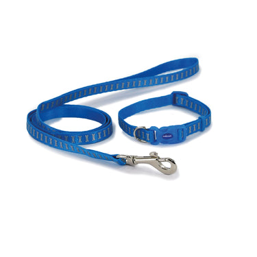 Ancol Small Bite Reflective Collar & Lead