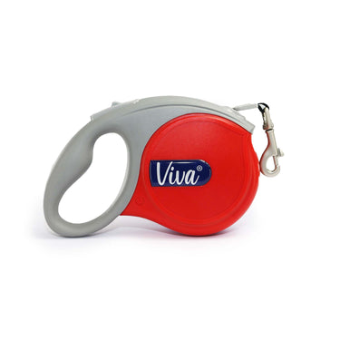 Ancol Viva Retractable Lead Red