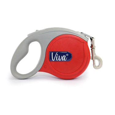 Ancol Viva Retractable Lead Red