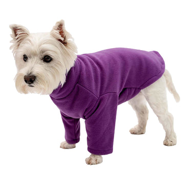 Firefoot Fleece Dog Jumper Purple