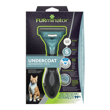 Furminator Undercoat Deshedding Tool For Short Hair Cat