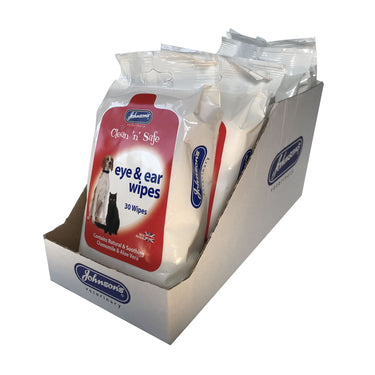 Buy Johnson'S Veterinary Clean 'N' Safe Eye & Ear Wipes | Online for Canine