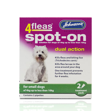 Buy Johnson'S Veterinary 4Fleas Spot-On For Dogs | Online for Canine