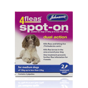 Johnson'S Veterinary 4Fleas Spot-On For Dogs