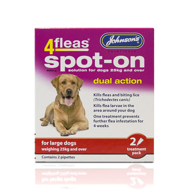 Johnson'S Veterinary 4Fleas Spot-On For Dogs