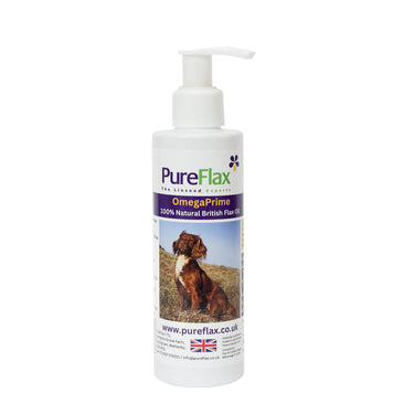 Pureflax Omegaprime 100% Natural British Flax Oil For Dogs