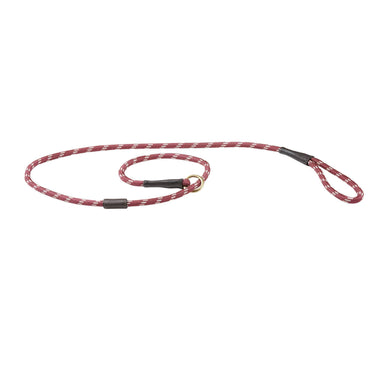 Buy Weatherbeeta Rope Leather Slip Burgundy/Brown Dog Lead | Online for Canine