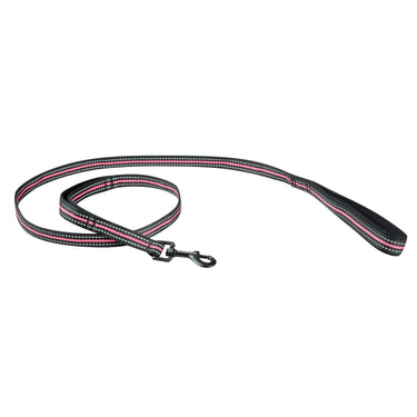 Buy Weatherbeeta Reflective Black/Pink Dog Lead | Online for Canine